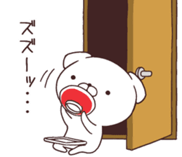 Daily Lives of cute white dogs part2 sticker #10215282
