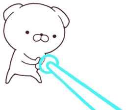 Daily Lives of cute white dogs part2 sticker #10215286