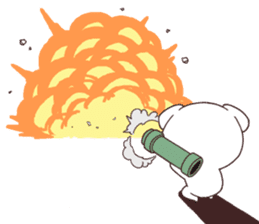 Daily Lives of cute white dogs part2 sticker #10215291