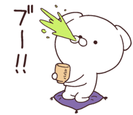 Daily Lives of cute white dogs part2 sticker #10215297