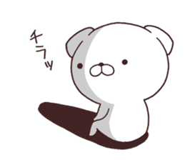 Daily Lives of cute white dogs part2 sticker #10215299