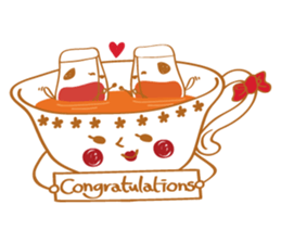 Tea Lady and a cute pet sticker #10215513