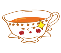 Tea Lady and a cute pet sticker #10215523