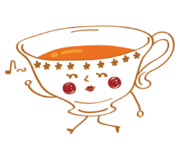 Tea Lady and a cute pet sticker #10215536