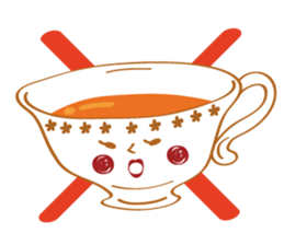 Tea Lady and a cute pet sticker #10215539