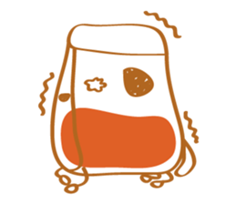 Tea Lady and a cute pet sticker #10215548