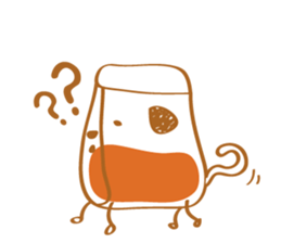 Tea Lady and a cute pet sticker #10215549