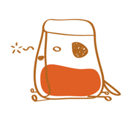 Tea Lady and a cute pet sticker #10215550