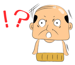 Sticker of ossan sticker #10215918