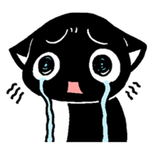 mew mew blacky sticker #10216182