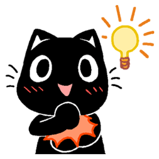 mew mew blacky sticker #10216186