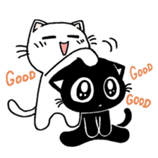 mew mew blacky sticker #10216187