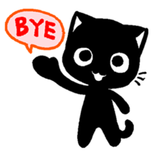 mew mew blacky sticker #10216191