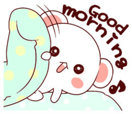 Fluffy Bear Shout the love! 2 sticker #10216916