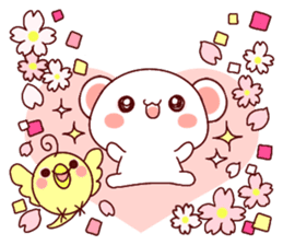 Fluffy Bear Shout the love! 2 sticker #10216922