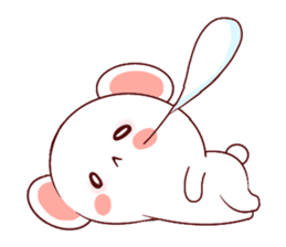 Fluffy Bear Shout the love! 2 sticker #10216925