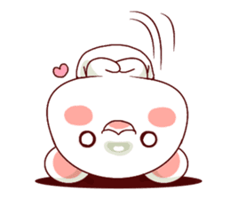 Fluffy Bear Shout the love! 2 sticker #10216929