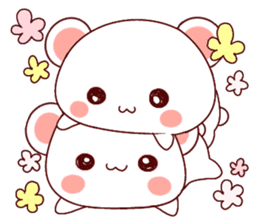 Fluffy Bear Shout the love! 2 sticker #10216933