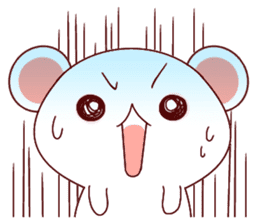 Fluffy Bear Shout the love! 2 sticker #10216946