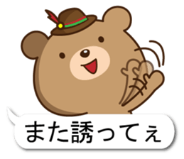 Bears love the mountain NO.2 sticker #10217265