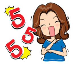 Super Mom Super Mae sticker #10217372