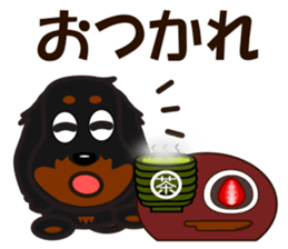 JUNA of dachshund(Spring) sticker #10217715