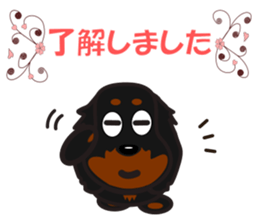 JUNA of dachshund(Spring) sticker #10217716