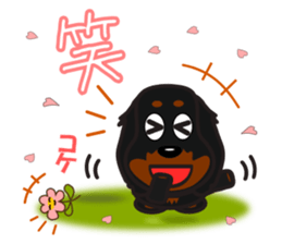 JUNA of dachshund(Spring) sticker #10217728