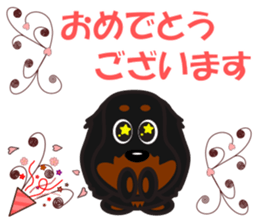 JUNA of dachshund(Spring) sticker #10217748