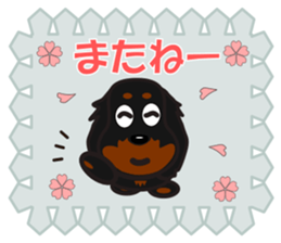 JUNA of dachshund(Spring) sticker #10217750