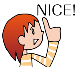 Yokoshima Aya sticker #10217880