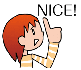 Yokoshima Aya sticker #10217880