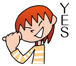 Yokoshima Aya sticker #10217881