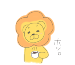 to be healed lion sticker #10217923