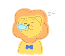 to be healed lion sticker #10217941