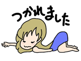 She is a cute girl! Part2 sticker #10218328