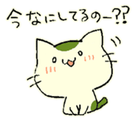 maccha-neko sticker #10218382