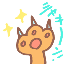 cute soft cat sticker #10218884