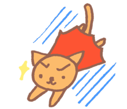 cute soft cat sticker #10218892