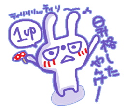 Yankee Rabbit2 sticker #10219039