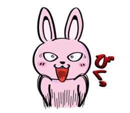 Cute Funny Baby Rabbit sticker #10219926