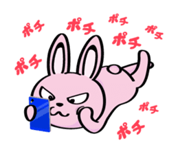 Cute Funny Baby Rabbit sticker #10219934