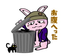 Cute Funny Baby Rabbit sticker #10219950