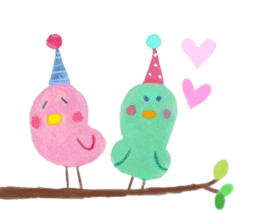 Birthday& congratulatory 2 sticker #10220047