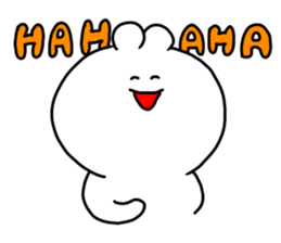 the smile of cat 9 sticker #10220167