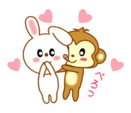 Sticker to send more love to girlfriend sticker #10220807