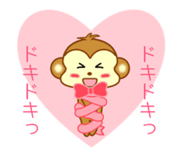 Sticker to send more love to girlfriend sticker #10220813