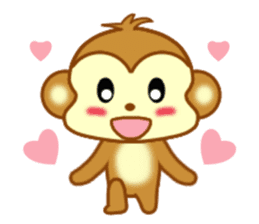 Sticker to send more love to girlfriend sticker #10220829