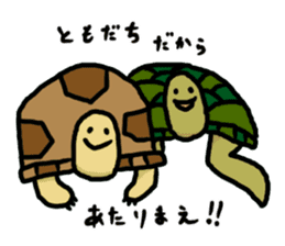 tortoises 2 sticker #10220858