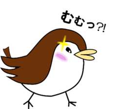Sweet bonny sparrows;Sparo-chan sticker #10221207